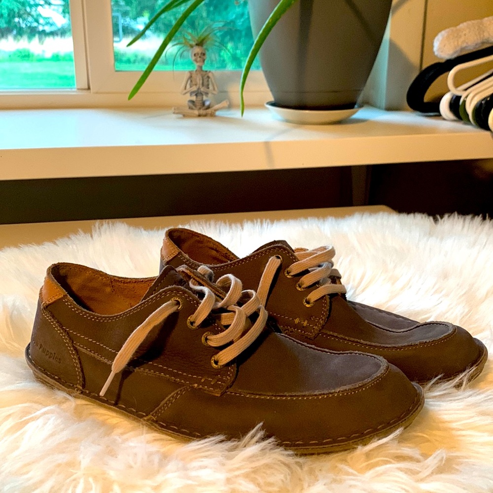 Leather Hush Puppies
